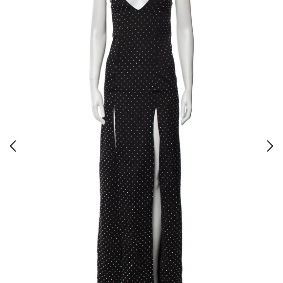 chinese dress ladies HALTERNECK EMBROIDERED LONG DRESS